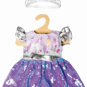 Pu-Kleid Fee und Einhorn, Gr. 35-45cm