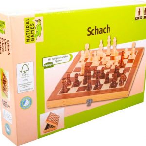 NG Schachkassette dunkel 29x29cm