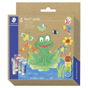 STAEDTLER Fingermalfarbe Noris jun 4St 4er Set