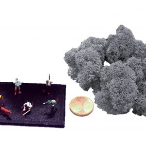 Muwse Islandmoos Titangrau 10 g Maßstab Spur TT Modellbau